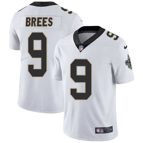 Nike New Orleans Saints #9 Drew Brees White NFL Vapor Untouchable Limited Jersey,We sell and wholesale Nike New Orleans Saints #9 Drew Brees White NFL Vapor Untouchable Limited Jersey on line form chian!